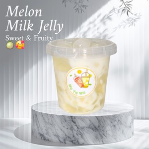Melon Milk With Jelly